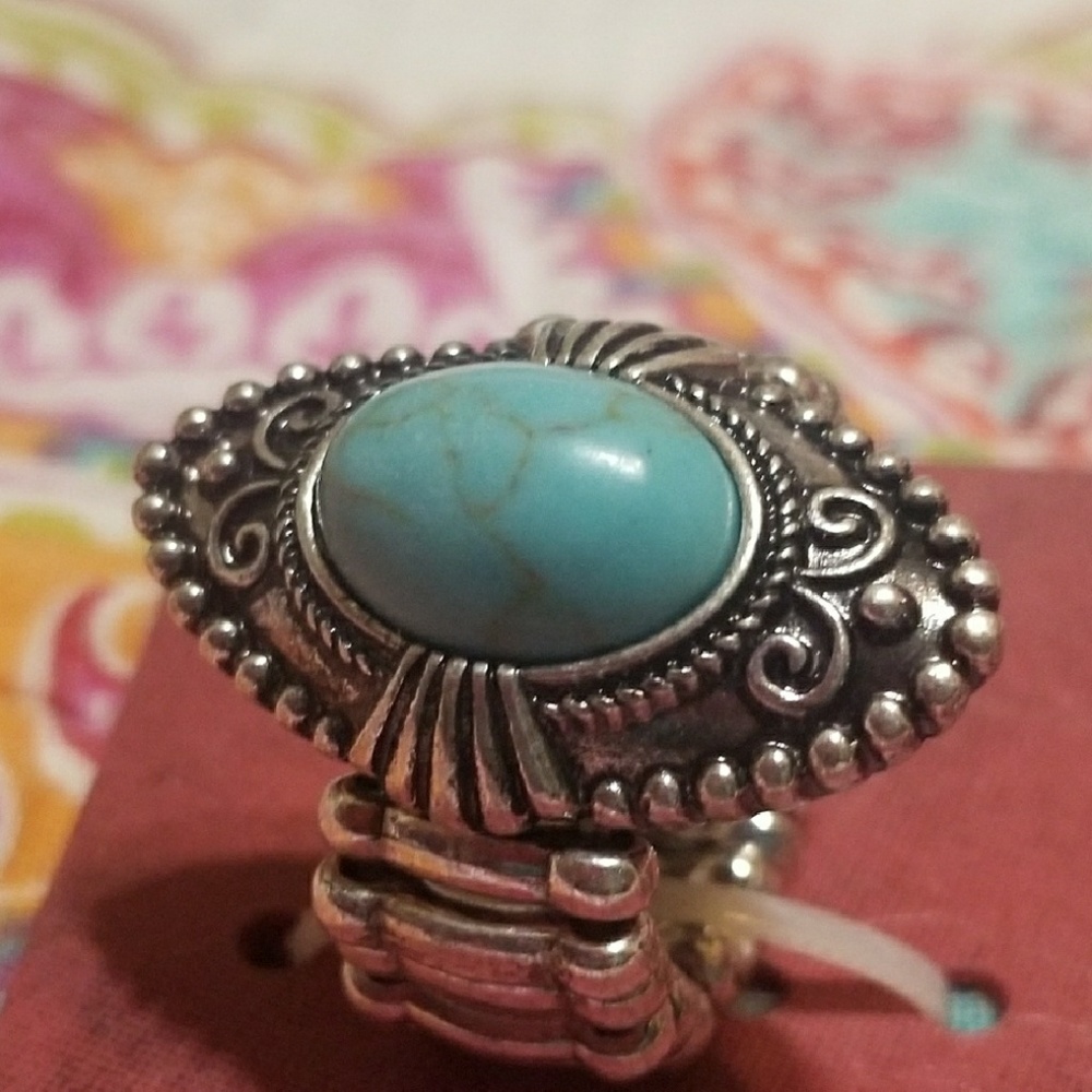 Arizona Jean Co - Torqouise ring set - Picture 2 of 5